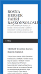 Mobile Screenshot of izmirkonzulatbih.org